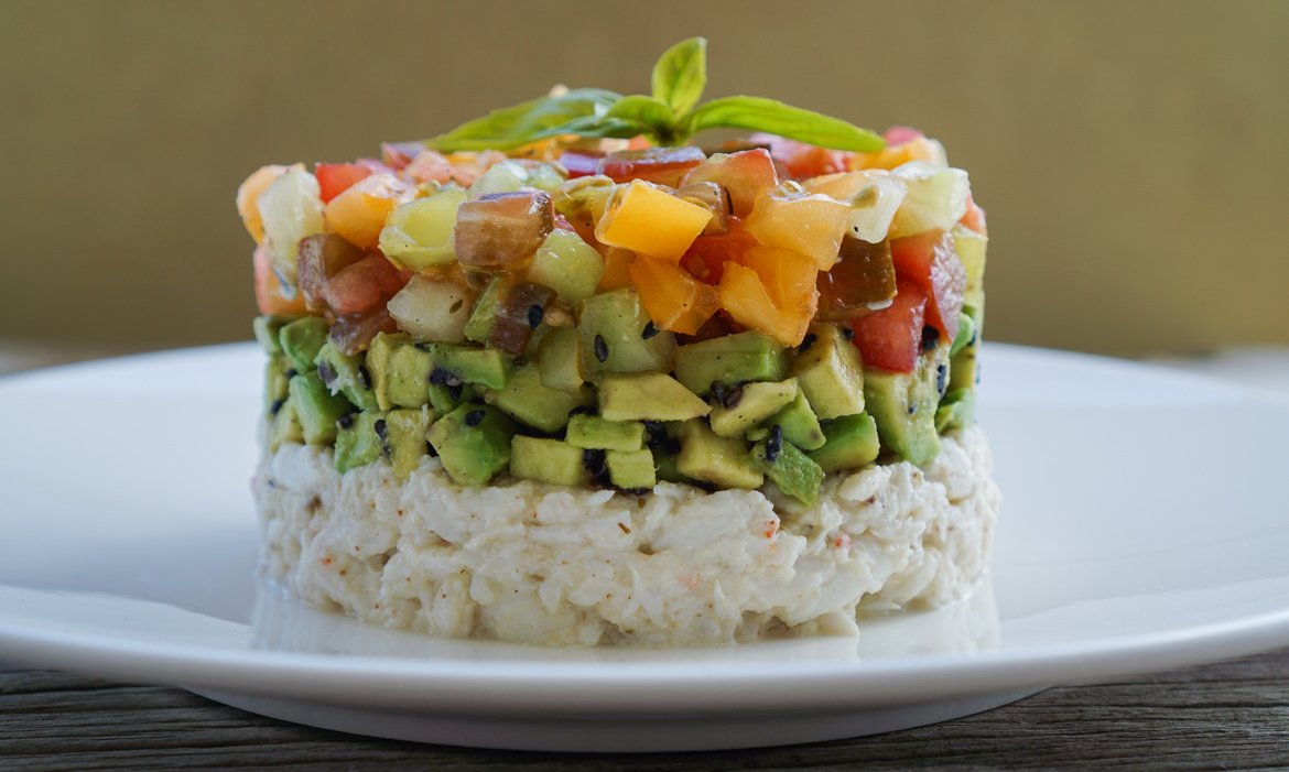Imitation Crab Salad Recipe For Sushi Seafood Salad With Asian Flavors With Crab And Shrimp